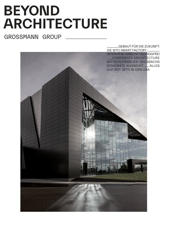 grossmanns 1/25 – Beyond Architecture